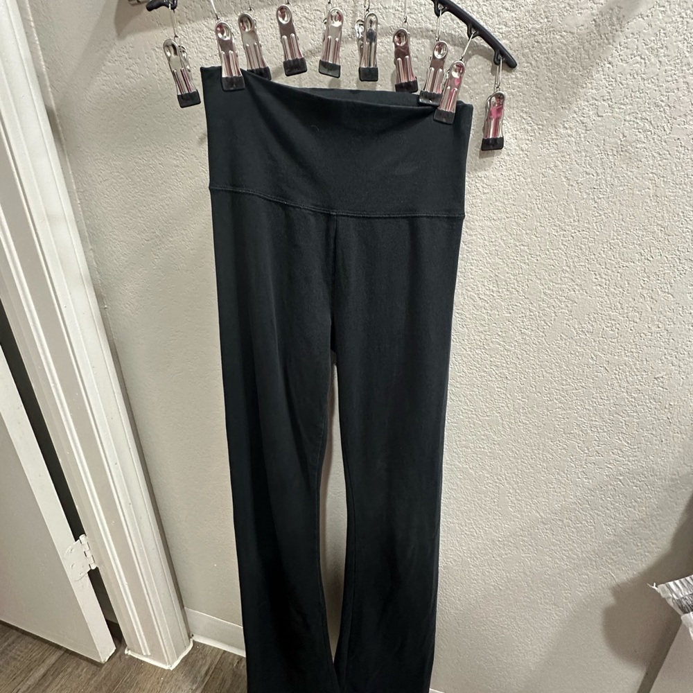 Aerie Black Flare Pants
